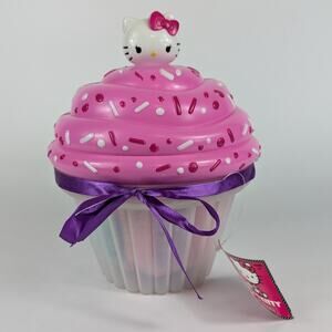 Large New Hello Kitty Bead Party Cupcake Activity Kit Sealed Retired Deadstock